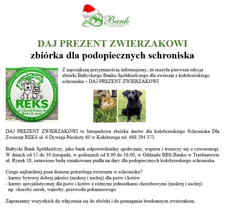 Daj prezent zwierzakowi