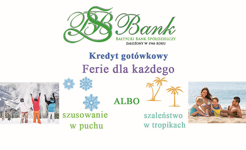 Kredyt gotówkowy Ferie dla każdego