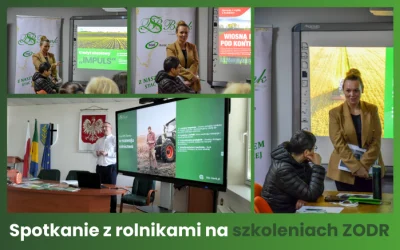 Szkolenia ZODR dla rolników w Szczecinku i Sianowie