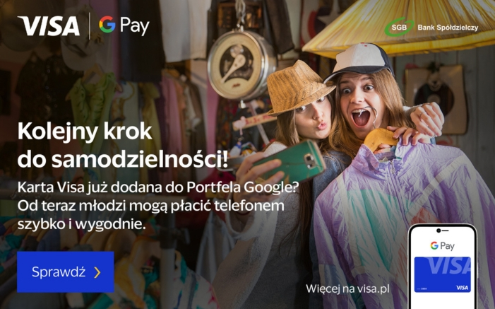 visa x gpay dla młodych