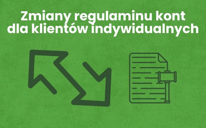 zmiana regulaminu kont zmiana regulaminu kont