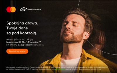 Monitoruj swoje dane w sieci 24/7 z Mastercard ID Theft ProtectionTM