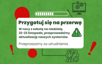 Przygotujcie się na przerwę