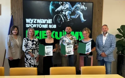 Zwycięzcy Wyzwania Sportowego SGB pracowników