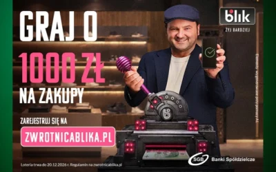 Uruchom Zwrotnicę BLIKA i graj o 1000 zł na zakupy